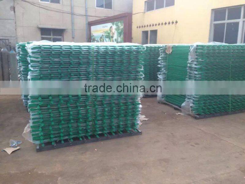 Sale Security Ornamental Powder Coated Galvanized Steel Fence