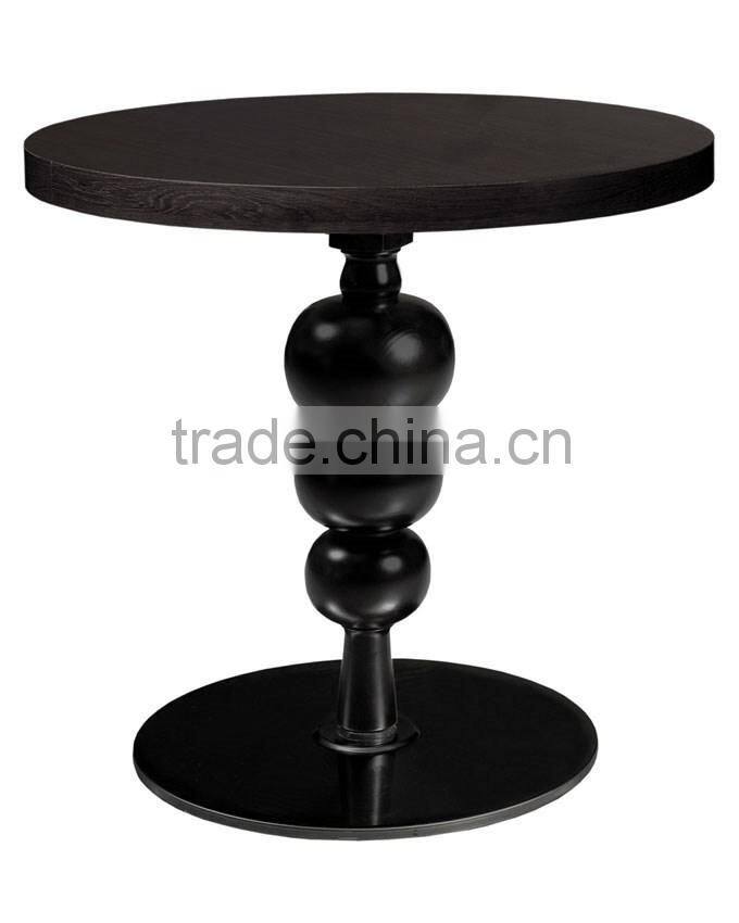 Modern design wooden bar table coffee table with solid wood table
