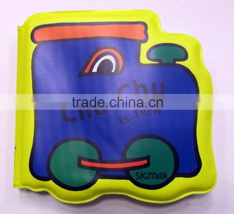 Non toxic bubble PVC waterproof bath baby memory colouring book