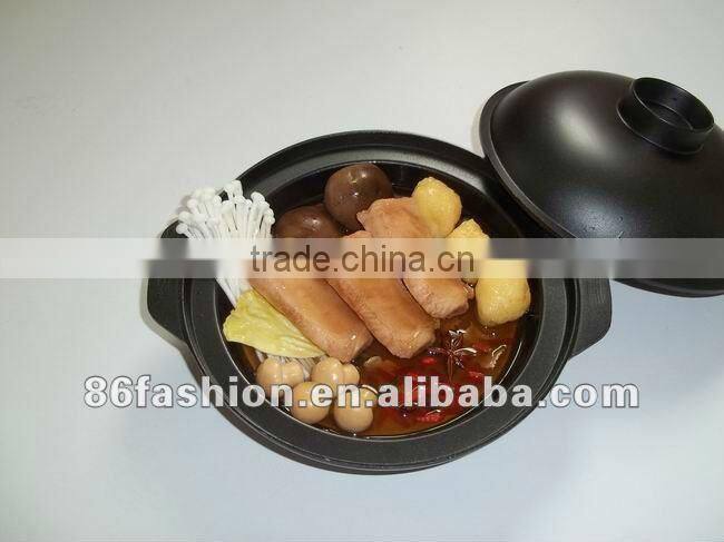 artificial cooked food