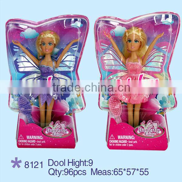 Diy Toy 2014 Promotion goll 9.5Inch Diy Toy Pvc Angel Diy Toy