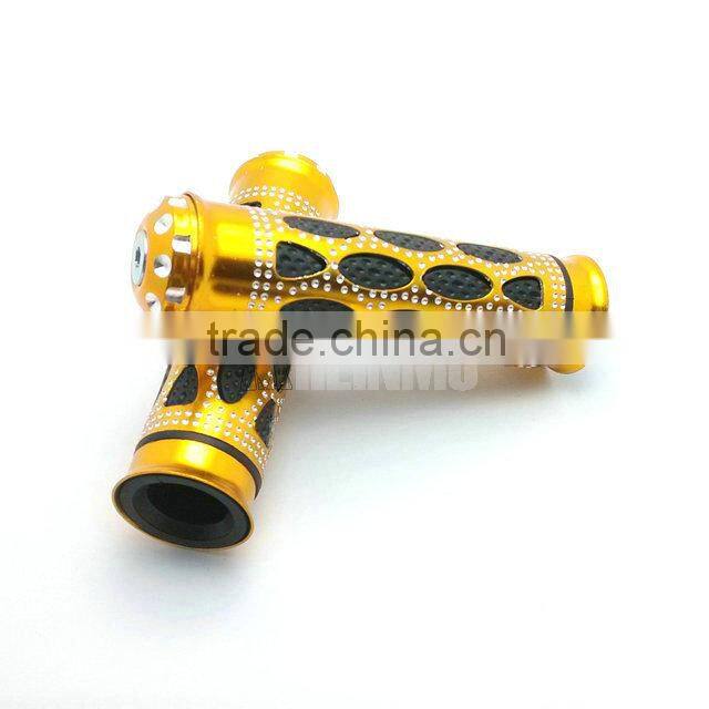 Wholesales 7/8" MTB ATV Motorcycle Handle Handlebar Grips Magenta handbar hand grip golden spot