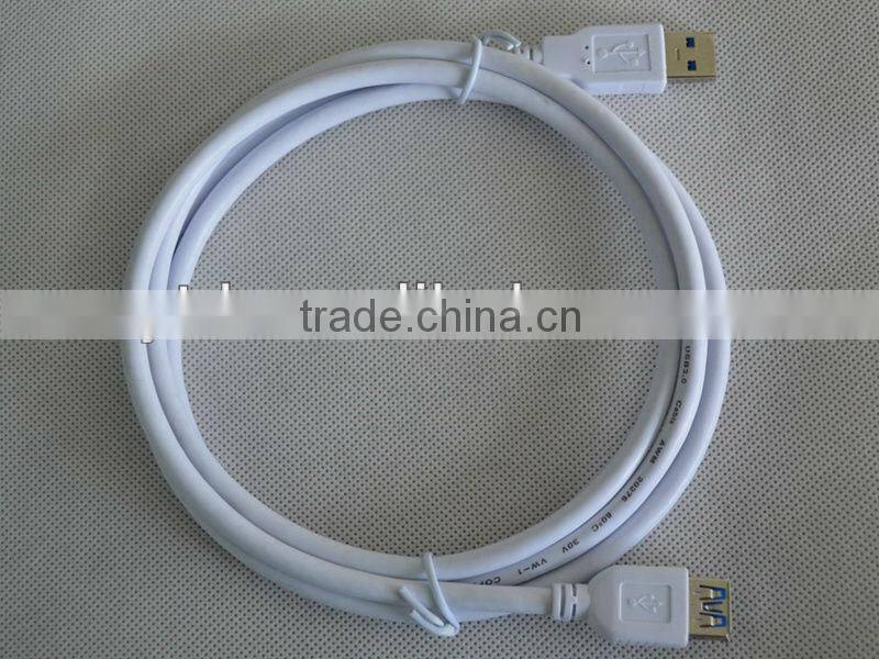 USB 3.0 male to female cable 28/24 awg usb cables usb cable manufacturer