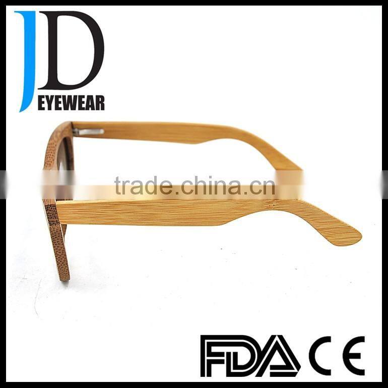 2016 OEM bamboo wood sunglasses cheap wholesale sunglasses China custom logo promotional sunglasses