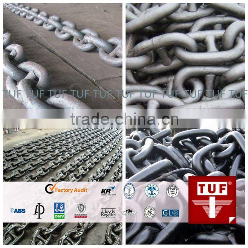 HDG marine stud link anchor chain grade U2&U3/ mooring chain/ anchor chains