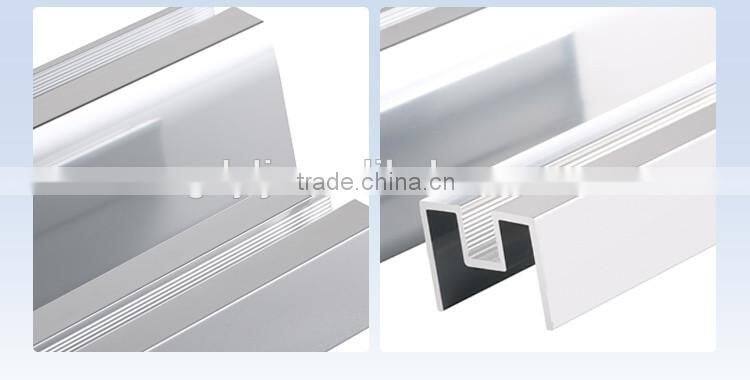 Acid polishing aluminum frame profiles shower room design