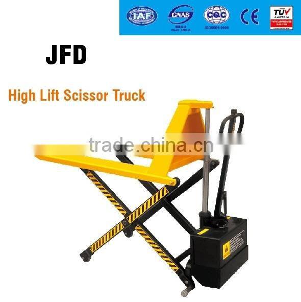 JFD Series 1.5 ton High Lift Scissor Truck JFD-15 (Double piston)