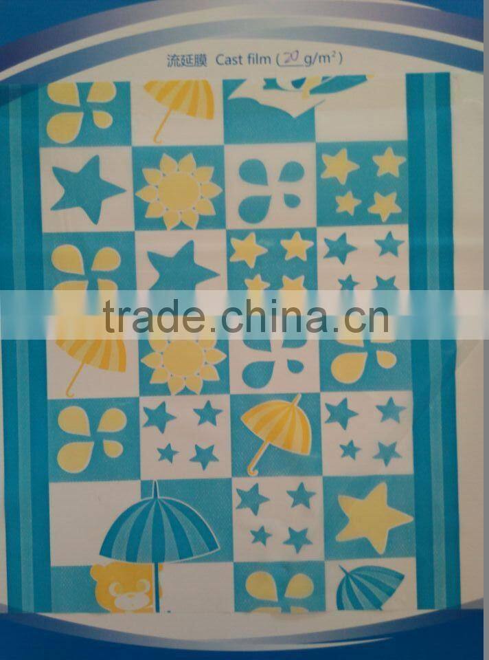 Babi diaper raw materi for baby diaper sanitary product produce