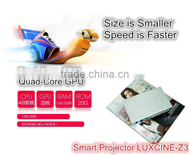 New Arrival! Ultra HD Smart Mini Short Throw 3D Projector Z3
