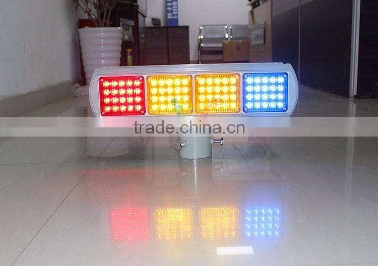All-in-one Solar Powered Traffic Road Safety Flashing Warning Light on Sale