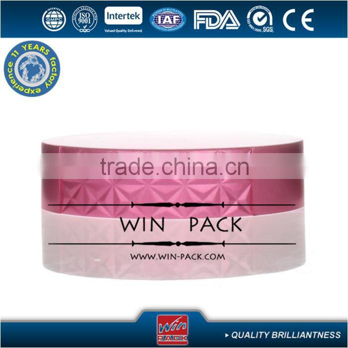 15g,30g,50g round plastic cream jar,round acrylic lotion bottle with carving