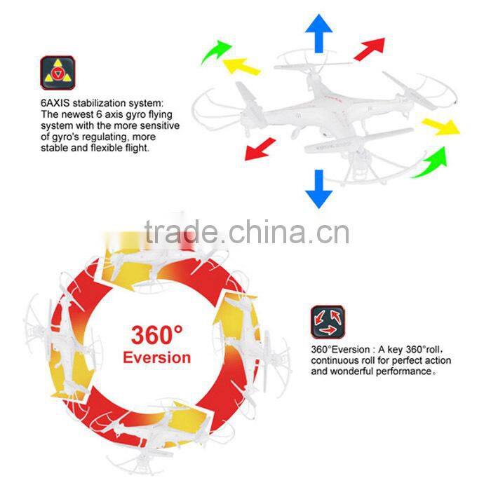 Factory Wholesale 2016 Hot Sale Syma X5C Remote Control Syma Drone X5C RC Quadcopter with 2MP Camera Drone