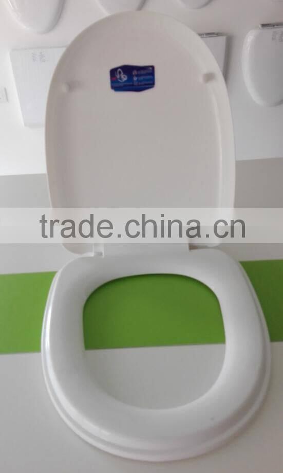 Family used pp plastic material full edge cera toilet seat price
