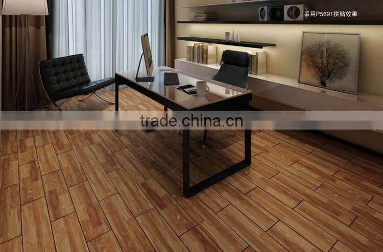 P5800 natural wood floor tile made from ceramic