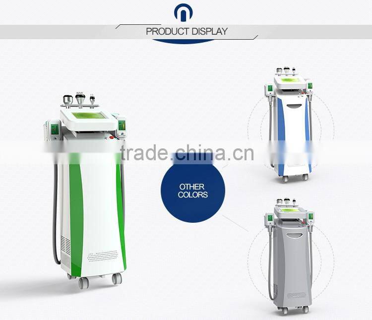 Non Invasive Body Slimming Machine 2 Handpiece Cryolipolisis Fat Freezing Machine