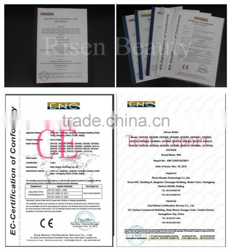 Professional 180/600/1200 Needles Derma Roller/ 3 in 1 Derma Roller Kit/ Medical Grade Derma Roller