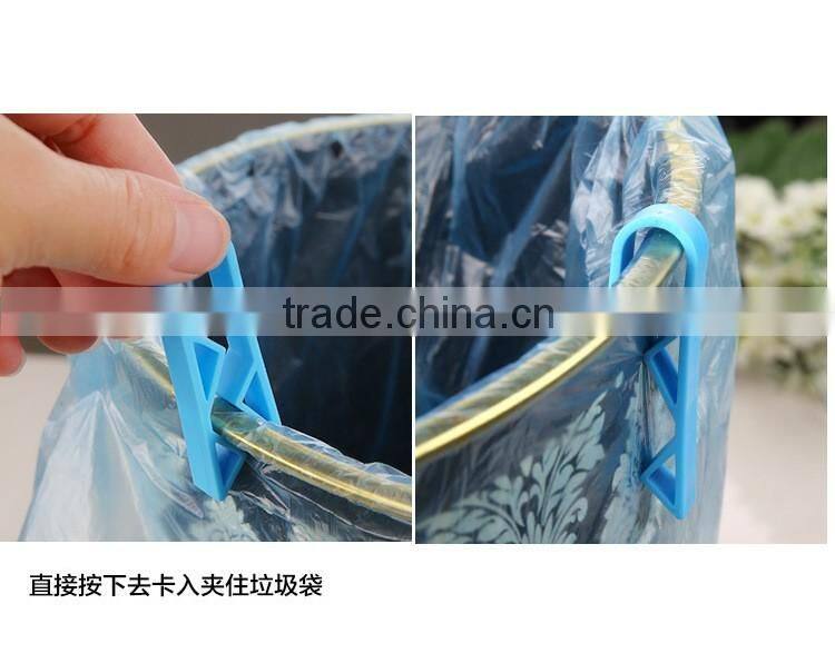 Creative trash can clip bag clamp antiskid plastic garbage clip