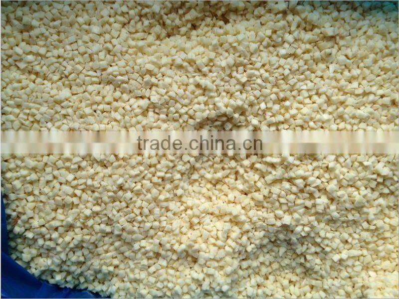 Best quality IQF frozen garlic, cloves, chopped, dice