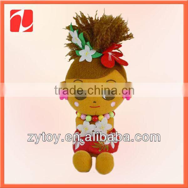 Play house game plush talking doll in China shenzhen OEM