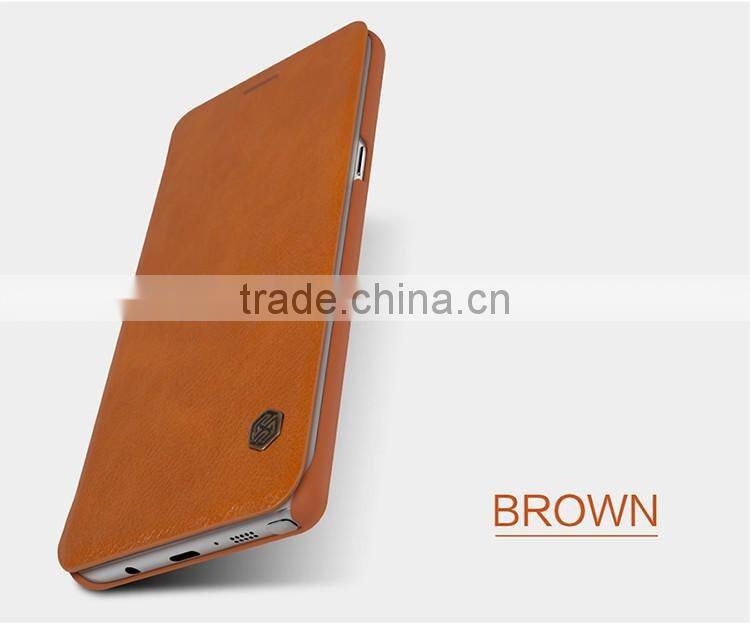 Quality Flip Leather Case For Samsung Galaxy Note7, NILLKIN Qin PU flip leather phone Case BUSINESS CARD CASE CLASSIC RESTRO