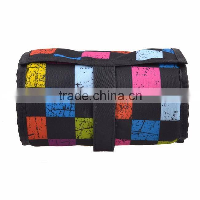 Professinal fashion oxford cloth folding thermal insulation outing large family cooler bag