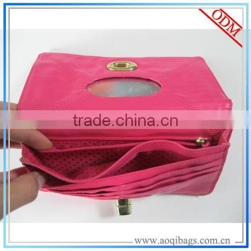 Hot Selling Ladies' Lather Wallet, Purse New Design WT003