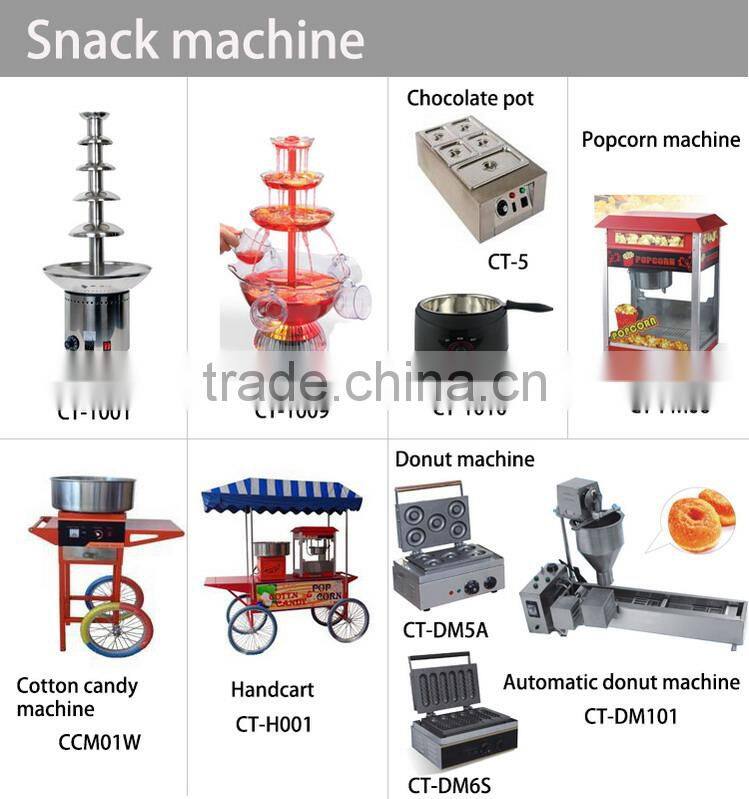 Electric home chocolate fountain