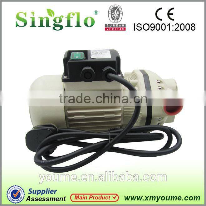 Singflo 220v ac adblue chemical circulating pump with pressure switch