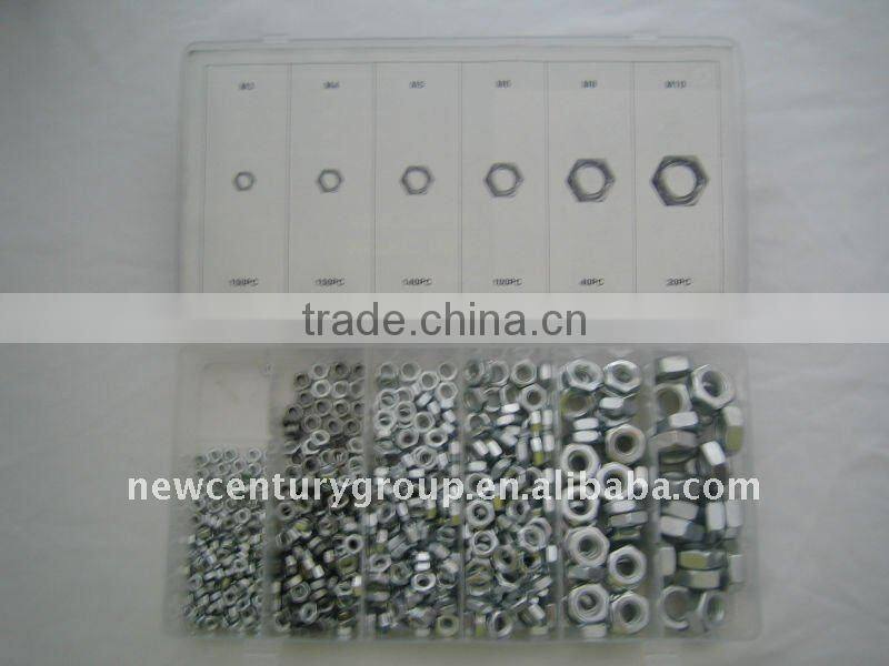 600pc Metric Nuts Assortment