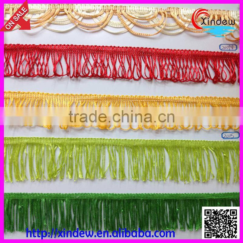Wholesale curtain Tassel Fringe and Trimming