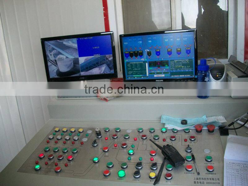 HZS 25 hongfa concrete mixing plant in Brazil