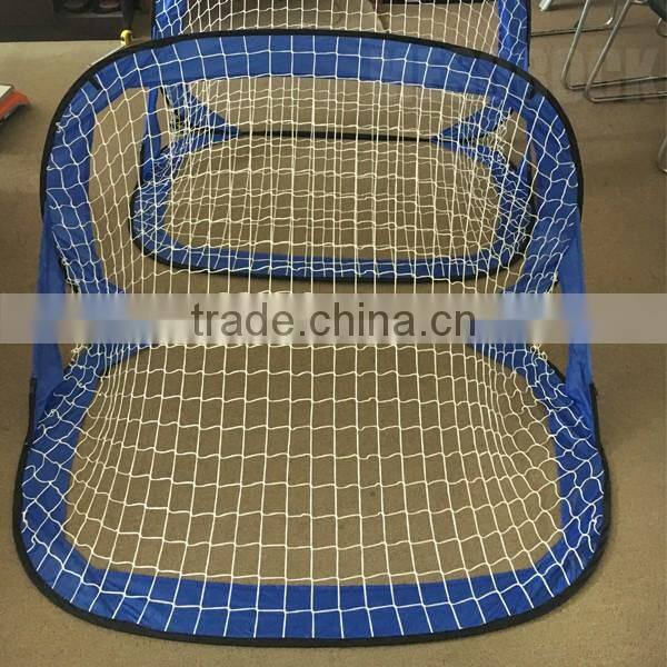 Set of 2 Portable Sport Soccer Goal Folding Soccer Net Pop Up Soccer Goal