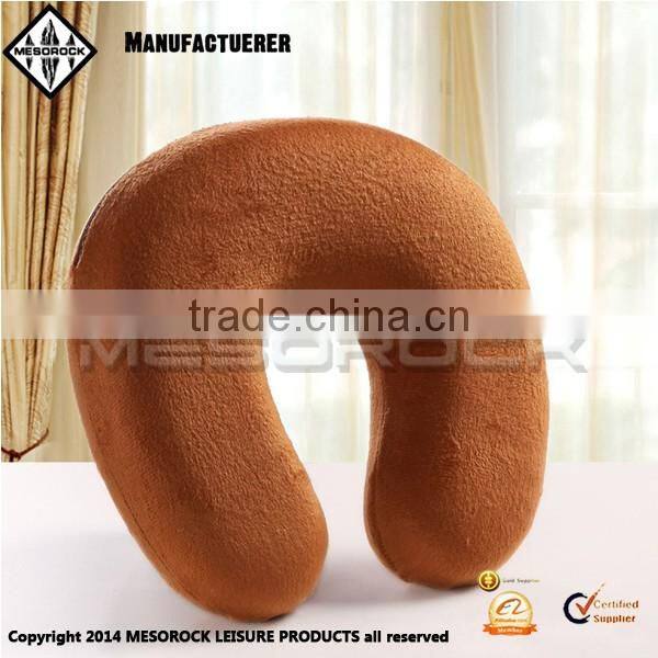 High quality memory foam u-shape pillow travel neck pillow