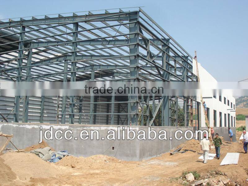 low cost prefab warehouse