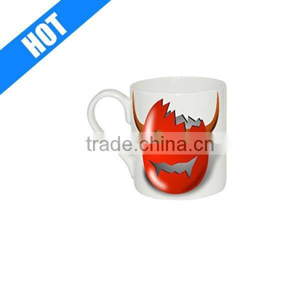 custom ceramic Easter wicked egg shell mug