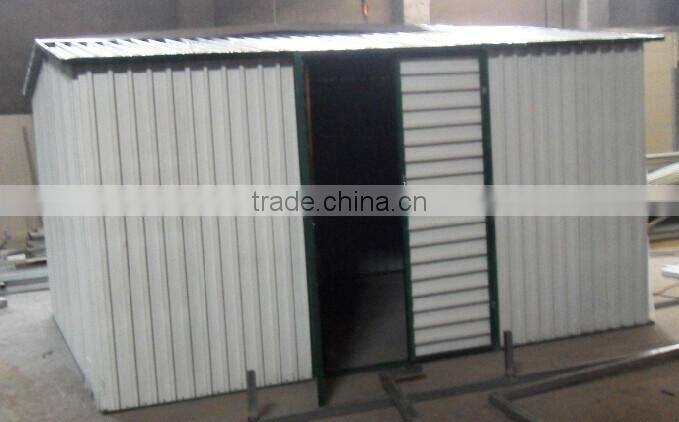 metal shed kit/garden tool shed 8x6 feet