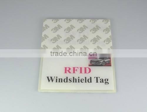 UHF RFID Windshield Tag for Vehicle Management with Wholesale