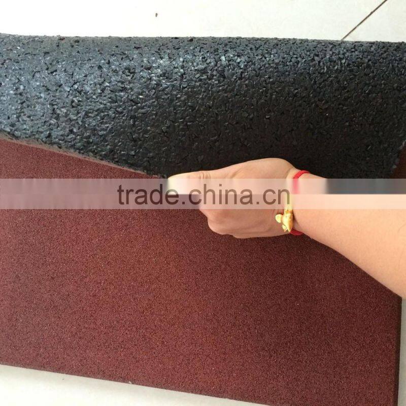 Gym Rubber Flooring Tile, Outdoor Rubber Flooring Tile