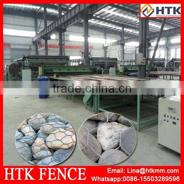 gabion box mesh machine/hexagonal wire net weaving machine manufacturer(hot sale)