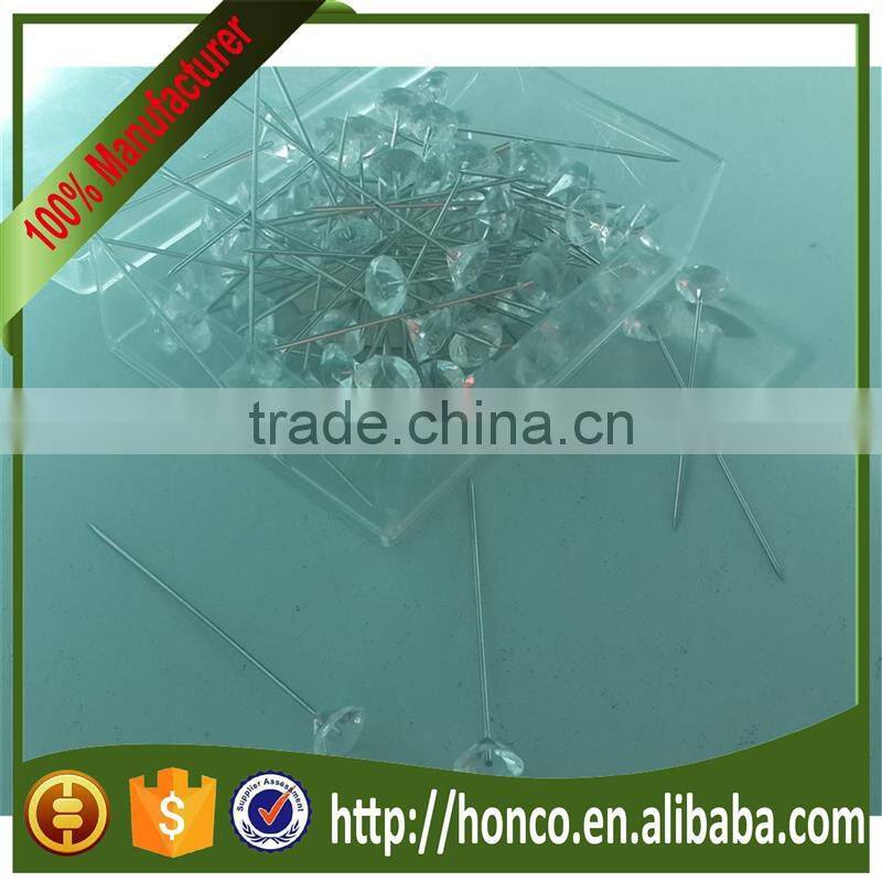 diamond head corsage pin