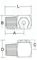 Stainless Steel Cleaning Hollow Cone Spray Nozzle