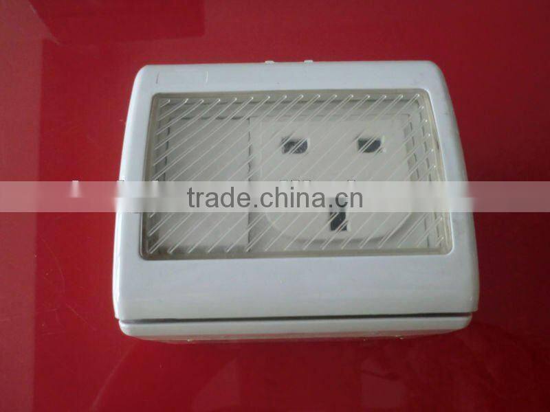 HEIGHT waterproof electrical push button switch/3 gang 1 way wall switch WITH HIGH QUALITY