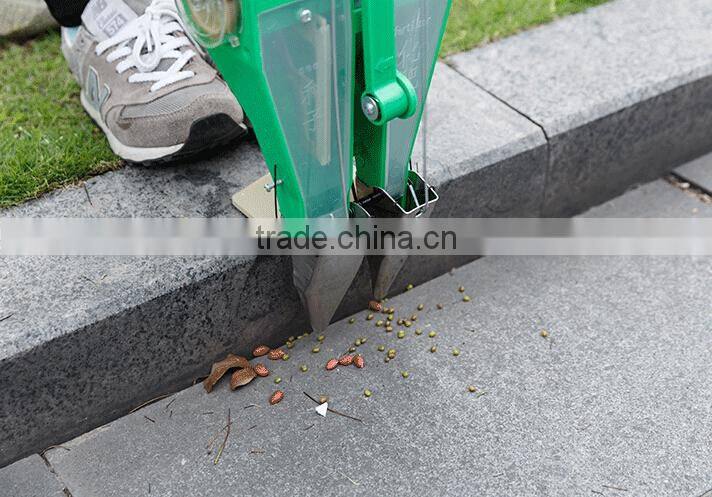 Double barrel manual corn plastic planter