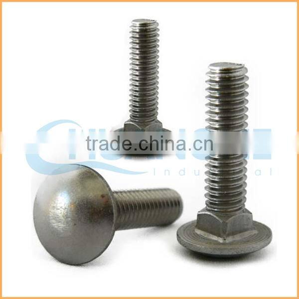 Quality manufacturers supply carriage bolts hexagon flange nuts