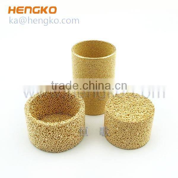0.5~300 micron sintered bronze filter cartridge