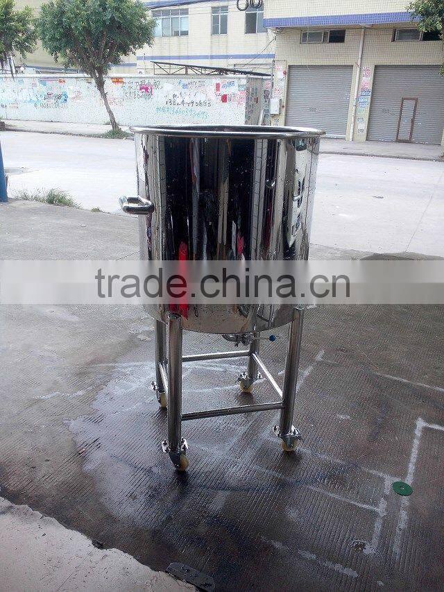 2015 JFM Series Stainless steel Liquid mixer Preparation Tank for cosmetic