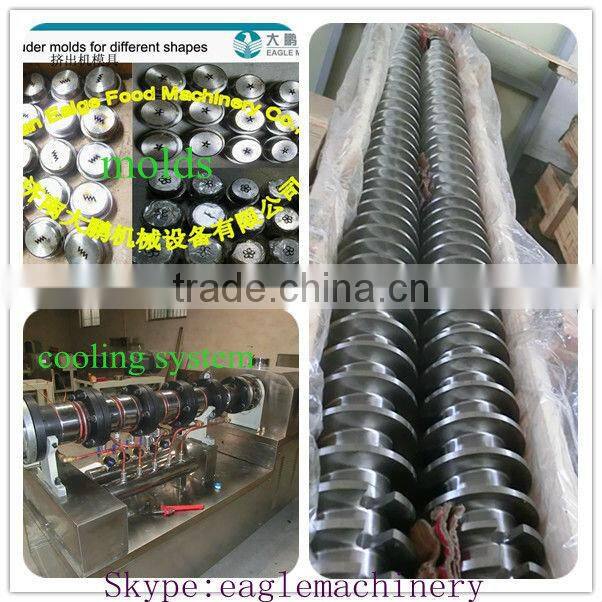 double screw twin screw extruder with CE ISO SGS