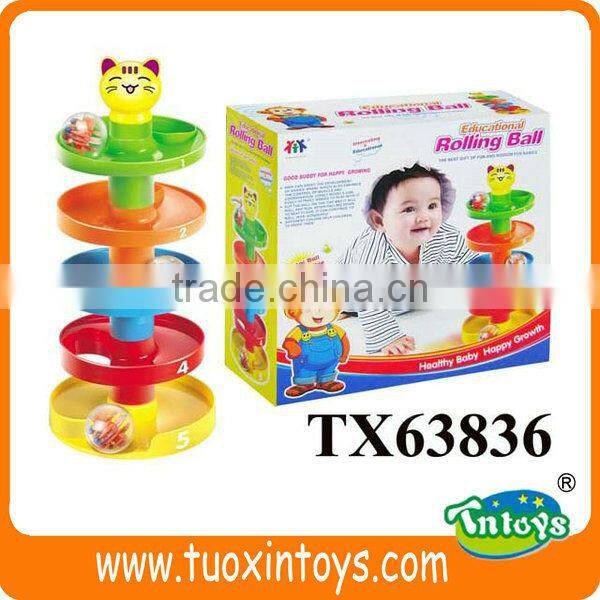 Baby play toys steering wheel with light and music
