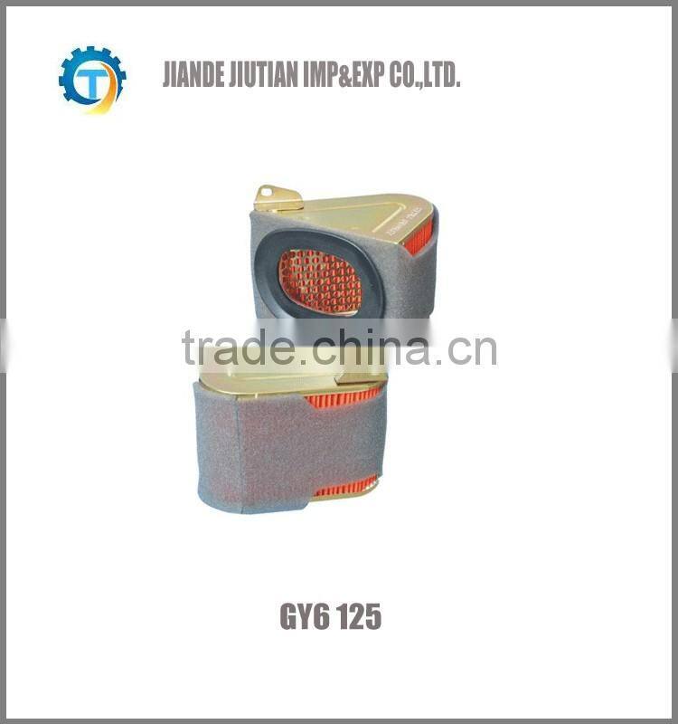 GY6-125 colored motorcycle air filter High Quality