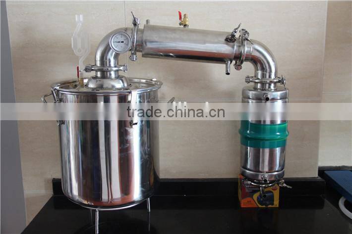 Large Multifunction!25L Household Stainless Steel Alochol Distiller For Sale Home Wine Distiller Distillation/Brewing Device